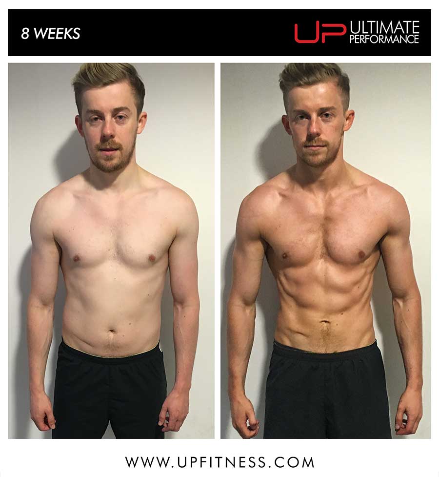Chris's 8 week transformation