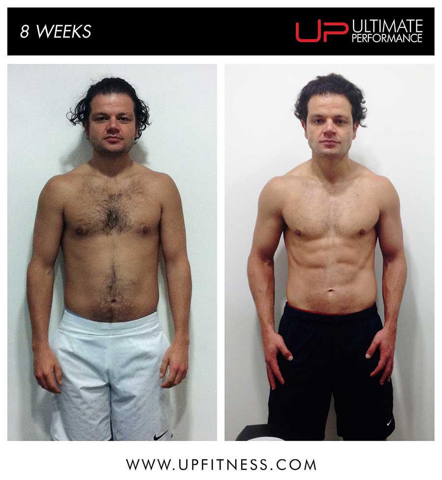 Daniel's 8 week transformation