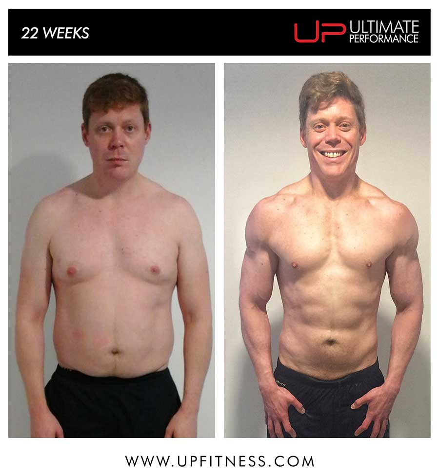 David's 22 week transformation