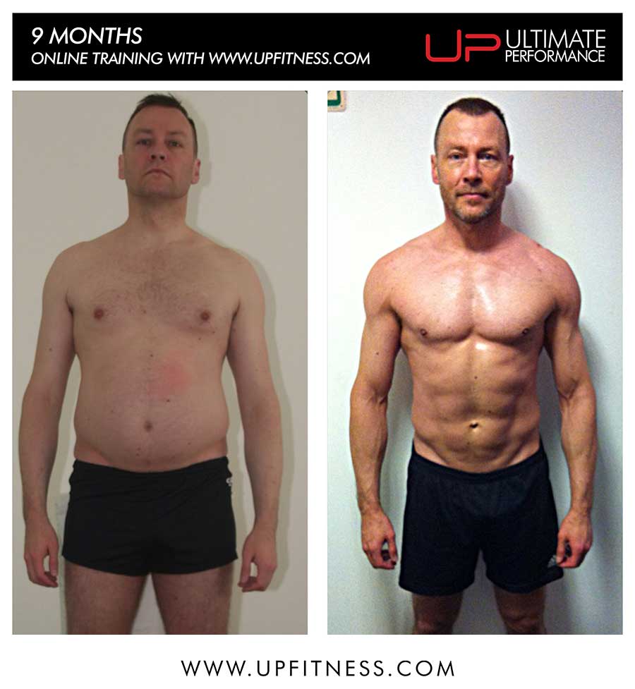 fabrice's 9 month transformation