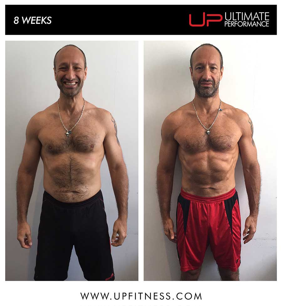 Ruben's 8 week transformation