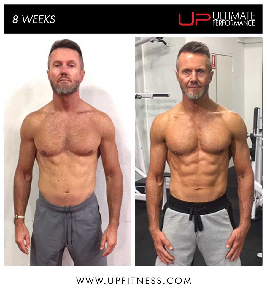 Steve's 8 week transformation