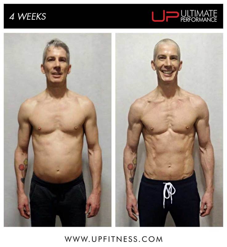 Andrew's 4 week transformation