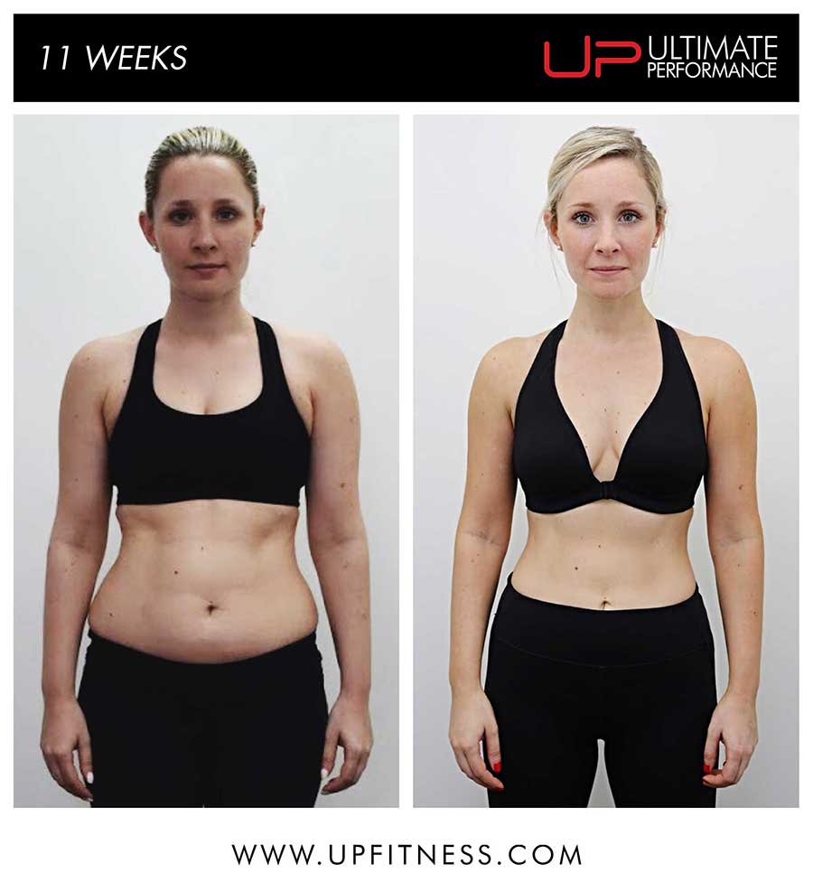 Sarah 11 week transformation results