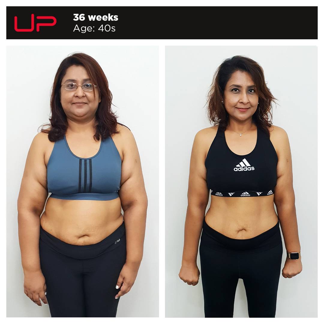 Naomi lost 9kg and now feels her best at 47