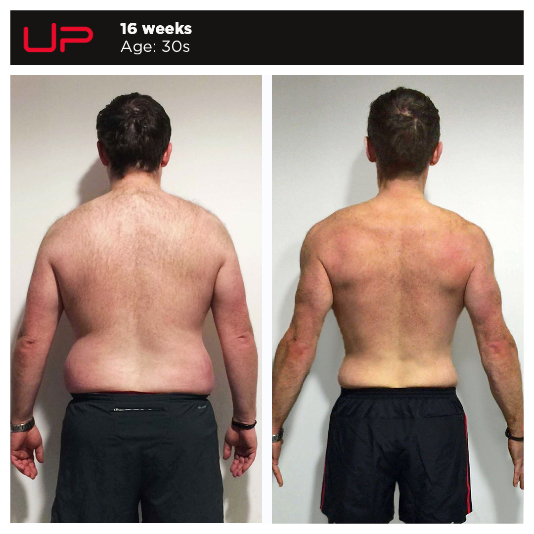 Father Chris lost 70lbs (32kg) in an incredible 16 week transformation