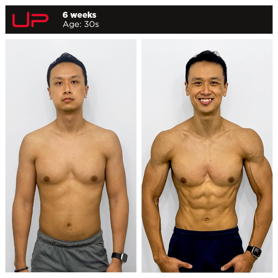Before and After Personal Training - Alvin - Front | Ultimate Performance