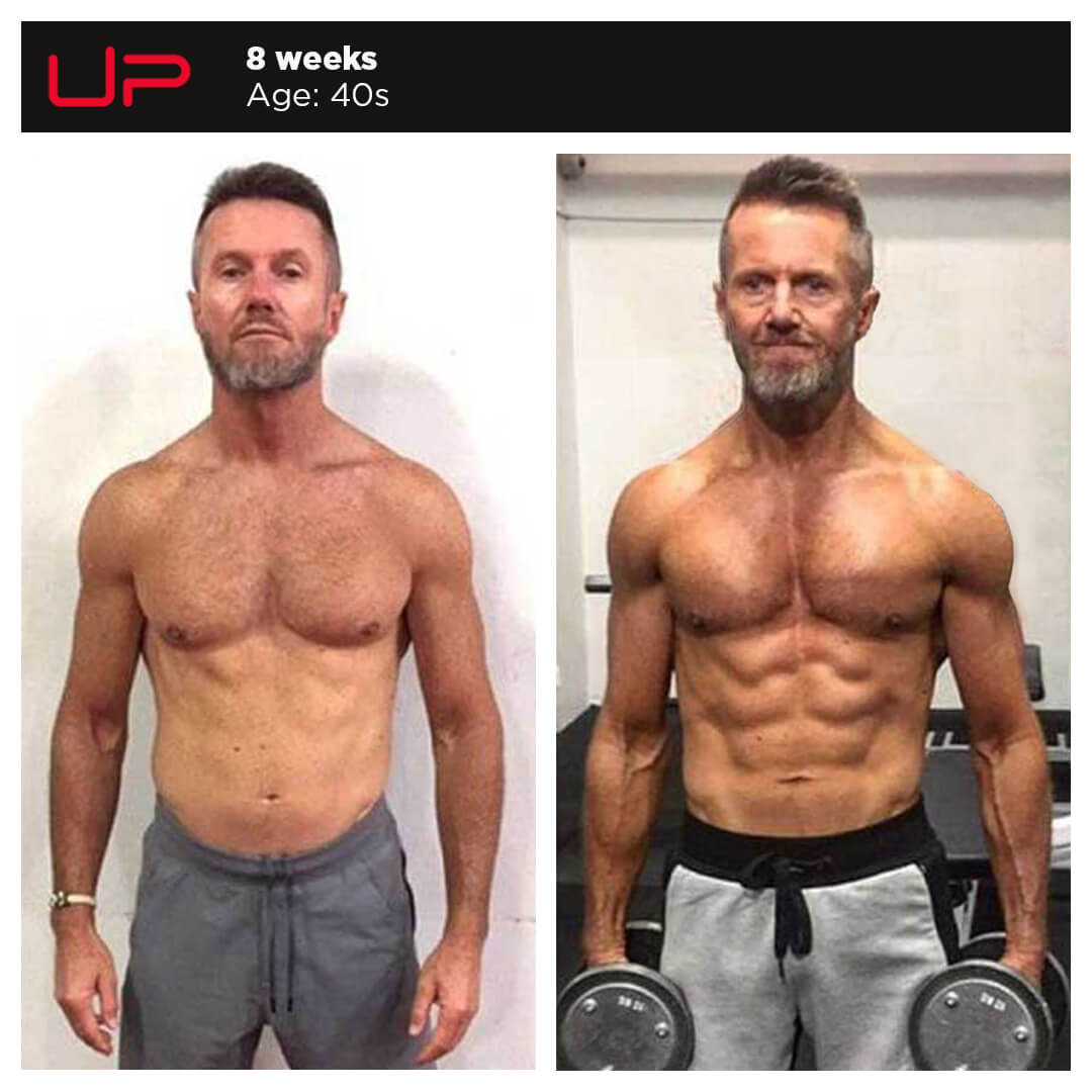 Before and After Personal Training - Steve R - Front | Ultimate Performance
