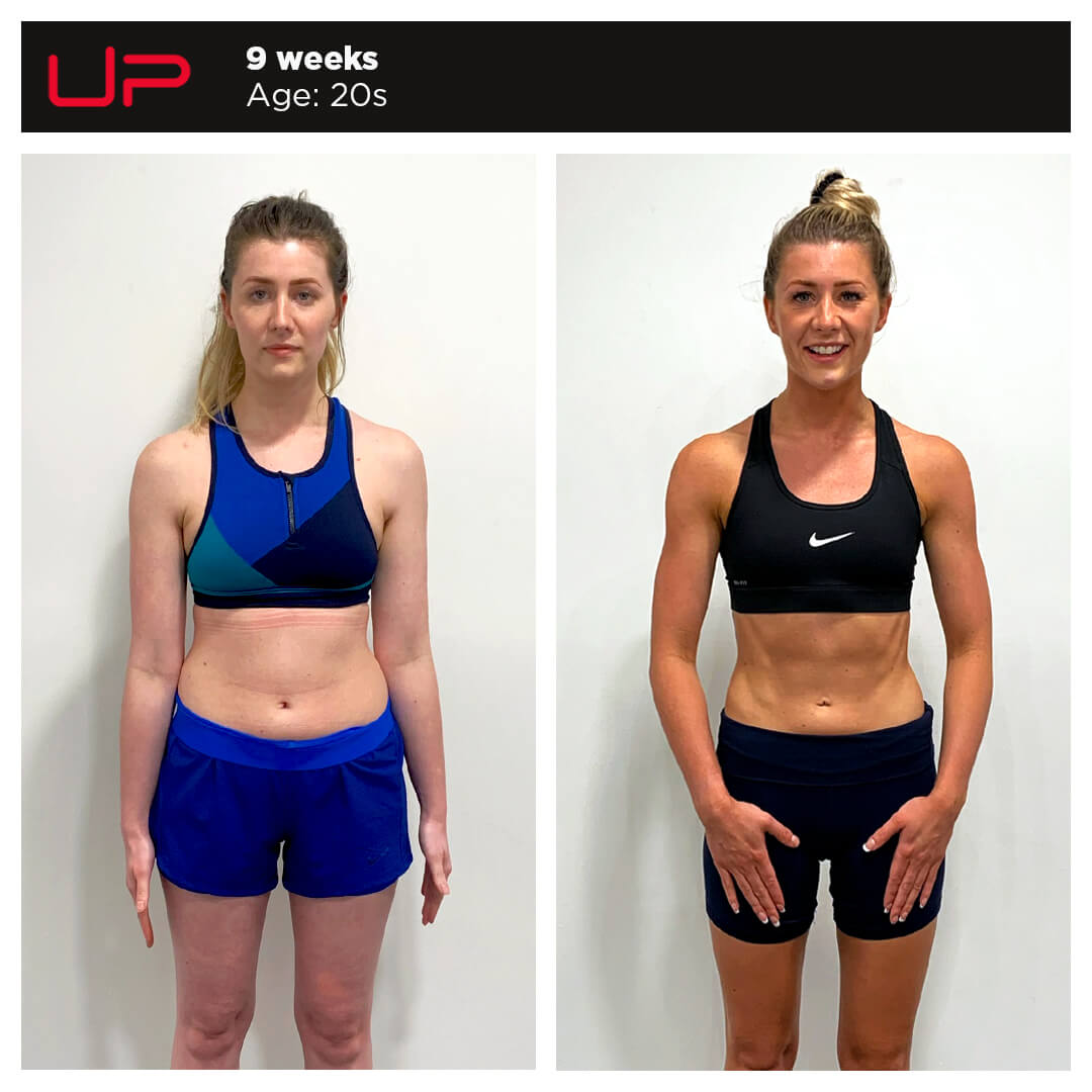 Before and After Personal Training - Sophie - Front | Ultimate Performance