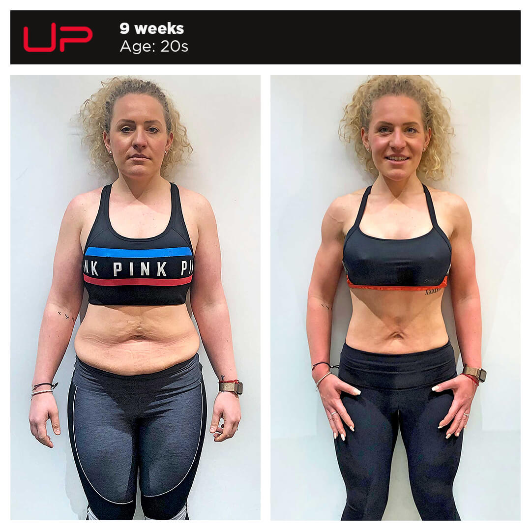 Before and After Personal Training - Alanah - Front | Ultimate Performance