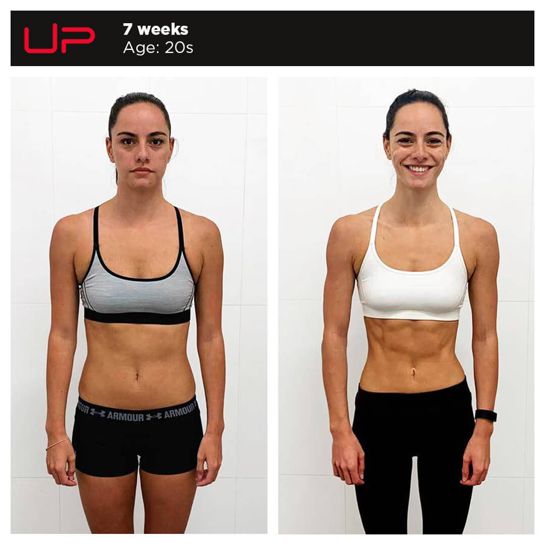 Before and After Personal Training - Sophie C - Front | Ultimate Performance