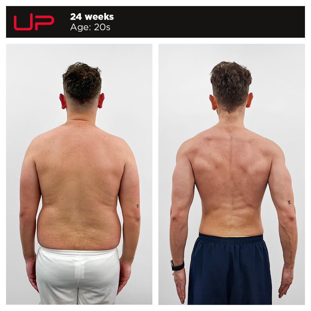 Before and After Personal Training - Eri - Back