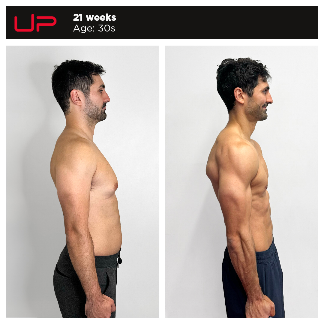 Before and After Personal Training - Arias - Side