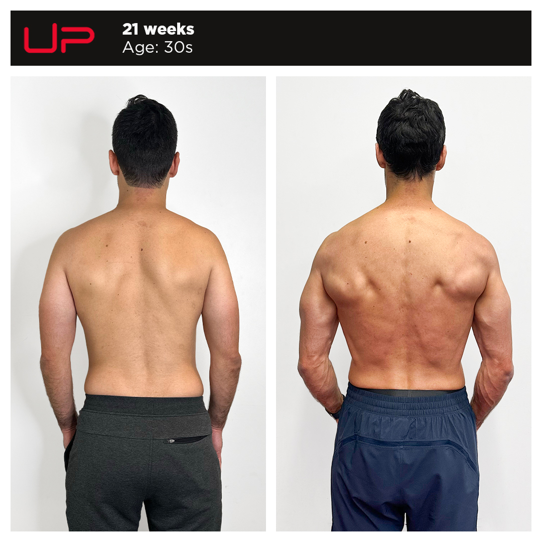 Before and After Personal Training - Arias - Back