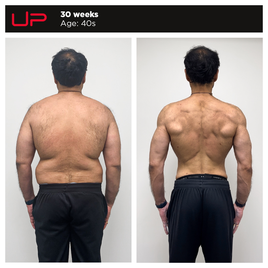 Before and After Personal Training - Sain - Back