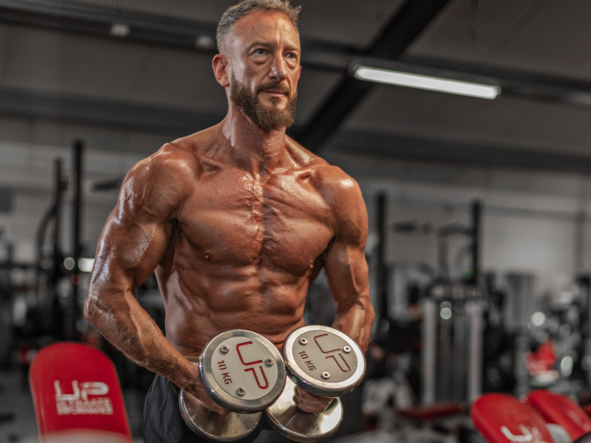 Dan - Front Chest Pose In-Gym