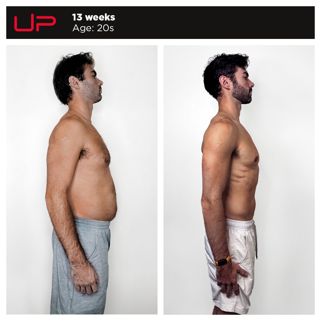 Before and After Personal Training - Jack - Side