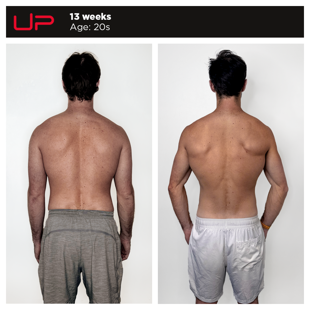 Before and After Personal Training - Jack - Back