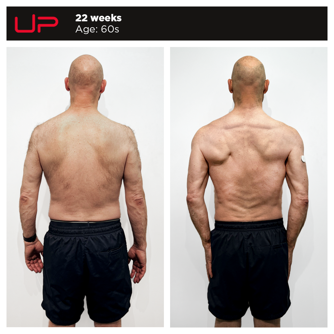 Before and After Personal Training - Michael - Back