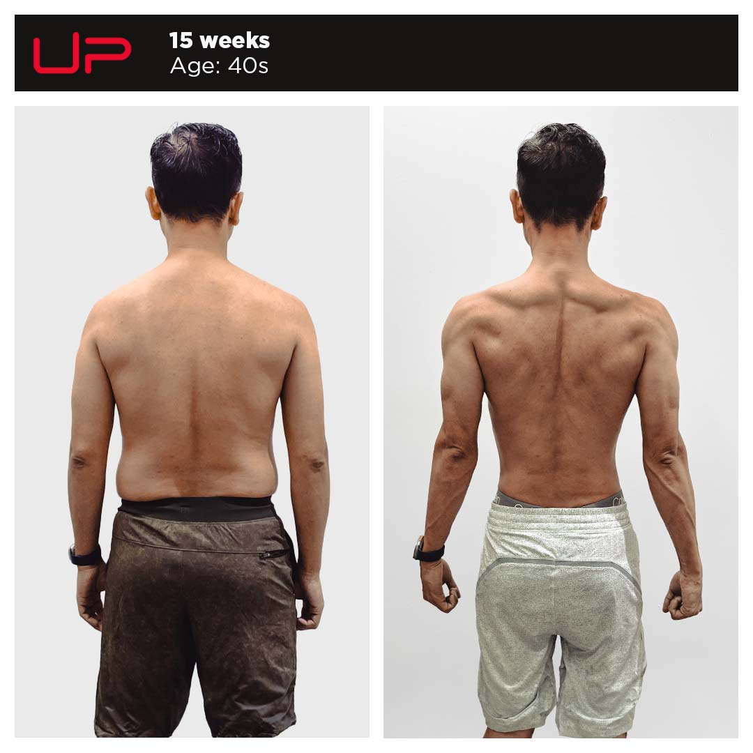 Before and After Personal Training - Asepzaini - Back