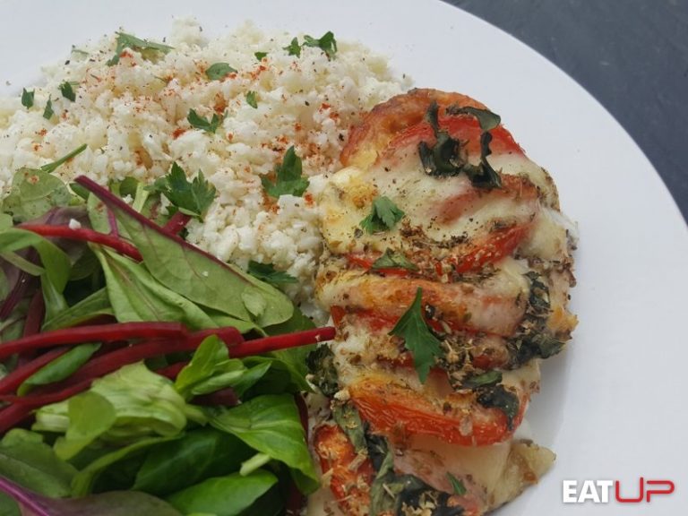 Italian Tomato & Mozzarella Hasselback Chicken Recipe